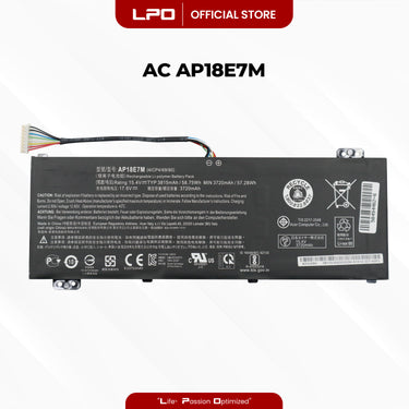 Laptop Battery AP18E7M Compatible with Acer Nitro 5 AN515, Nitro 7 AN715 PH315 - LPO Laptop PC-Outlet