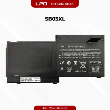 Laptop Battery SB03XL Compatible with HP Elitebook 720 725 820 825 G1/G2 Series