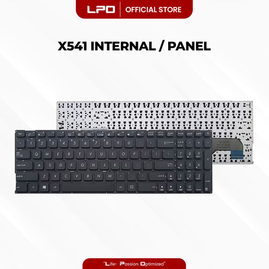 Laptop Keyboard ASUS X541 Internal / Panel Black US Compatible with Asus X541SC X541UV X541U
