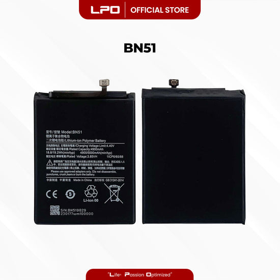 Cellphone Battery Xiaomi Redmi 8 2019 BN51 Compatible with Xiaomi Redmi 8A, Redmi 8A Dual, Redmi 8A Pro - LPO Laptop PC-Outlet