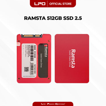 Ramsta 512GB SATA III SSD 2.5 For Laptop and Desktop