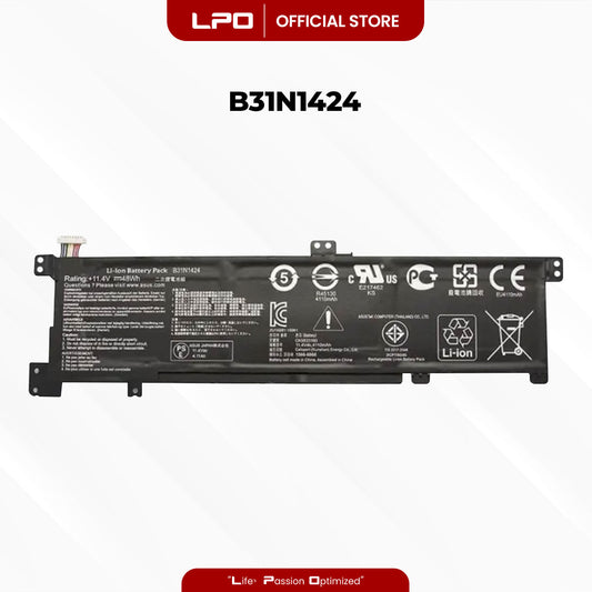 Laptop Battery B31N1424 Compatible with Asus K401L, K401LB, K401LB5010, K401LB5200, K401LB5500, K401U, K401UB, K401UQ, A400U, A401L Series