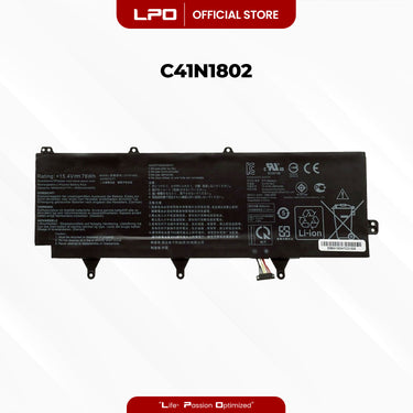 Laptop Battery C41N1802 Compatible with Asus ROG Zephyrus S 3s Plus GX701 GX701GW
