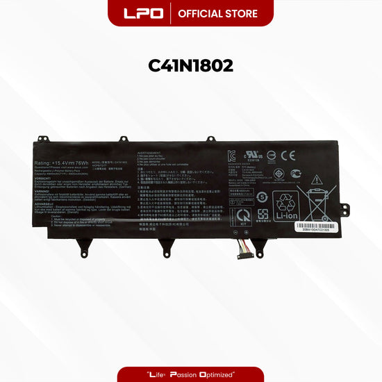 Laptop Battery C41N1802 Compatible with Asus ROG Zephyrus S 3s Plus GX701 GX701GW