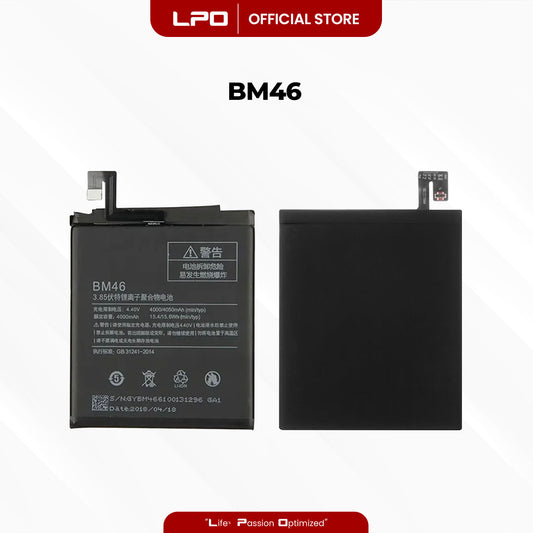 Cellphone Battery Xiaomi Redmi Note 3 2016 BM46 Compatible with 2015116, 2015161 - LPO Laptop PC-Outlet