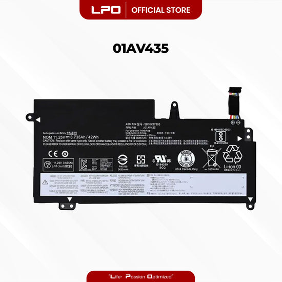 Laptop Battery 01AV435 Compatible with Lenovo ThinkPad NEW S2 2018, ThinkPad 13 1ST GEN 20GK