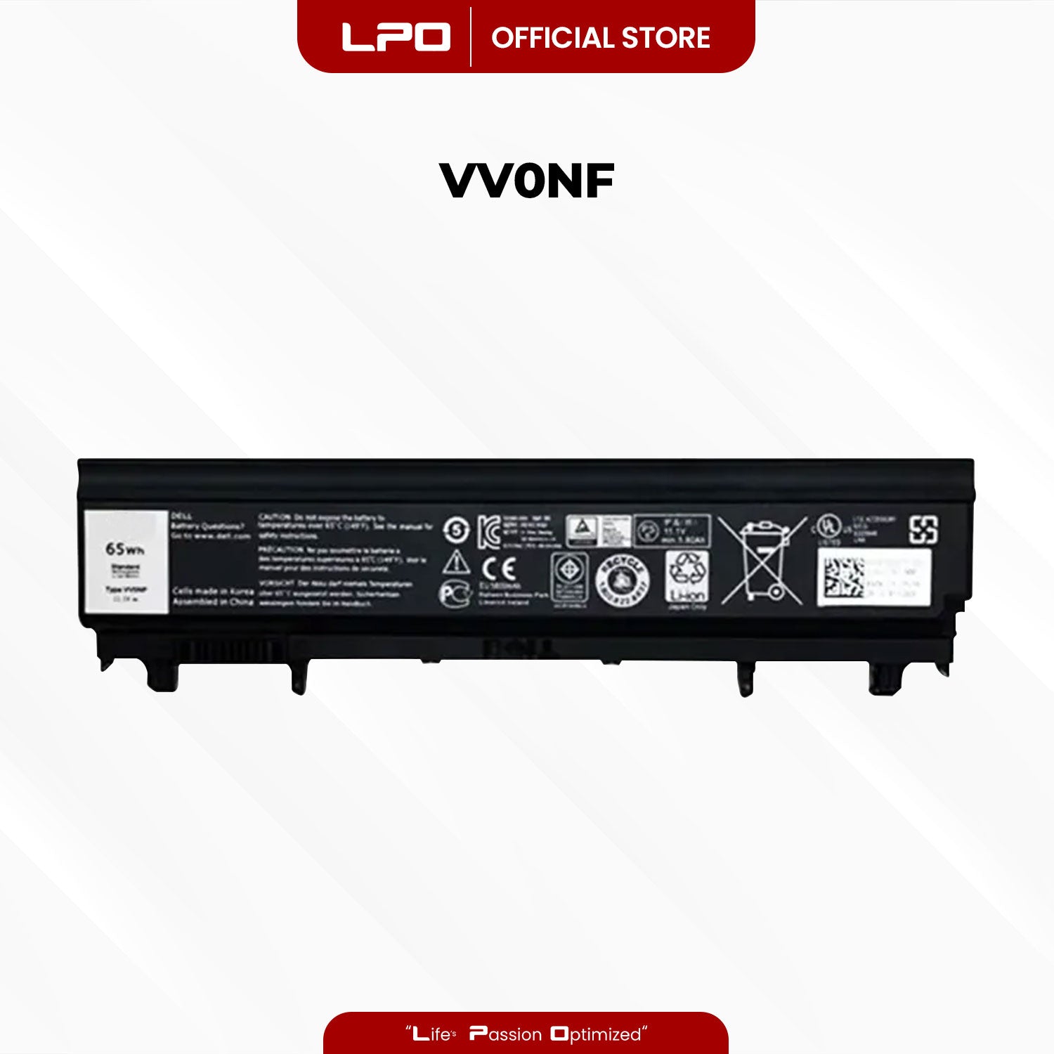 Laptop Battery VV0NF Compatible with Dell Latitude E5540 E5440 VV0NF 0m7t5f 0wgcw6
