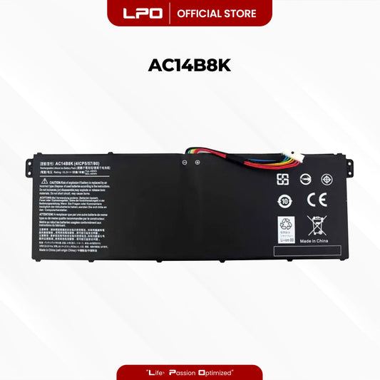 Laptop Battery AC14B8K Compatible with  Acer Aspire V3-371, E3-111, E3-112 / E3-112M, ES1-111