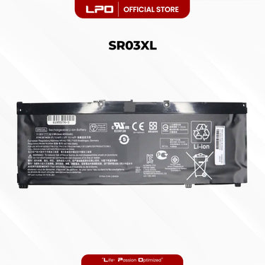 Laptop Battery SR03XL Compatible with HP Envy x360 15-cn0000 15-cn0000ne 15-CN0000TX