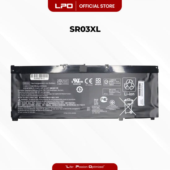 Laptop Battery SR03XL Compatible with HP Envy x360 15-cn0000 15-cn0000ne 15-CN0000TX