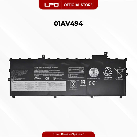 Laptop Battery 01AV494 Compatible with Lenovo ThinkPad X1 Carbon 2017, X1 Carbon 2018