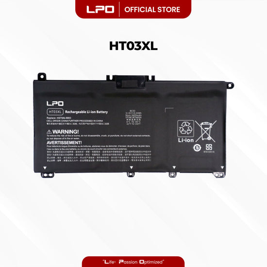 Laptop Battery HT03XL Compatible with HP Pavilion 14-CE 14-CF 14-CK 14-CM 14-DF Series - LPO Laptop PC-Outlet