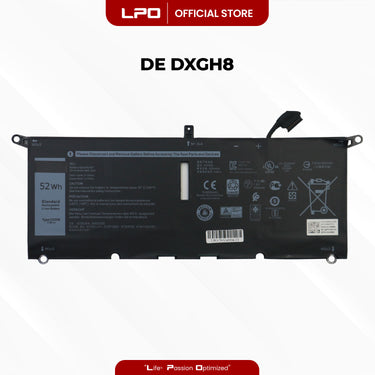 Laptop Battery DXGH8 Compatible with Dell XPS 13 9370 9380 2019 7390 Series