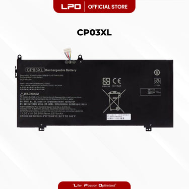 Laptop Battery CP03XL Compatible with HP Spectre X360 13-AE090NZ Spectre X360 13-AE090TU Spectre X360 13-AE091MS Spectre X360 13-AE091NA