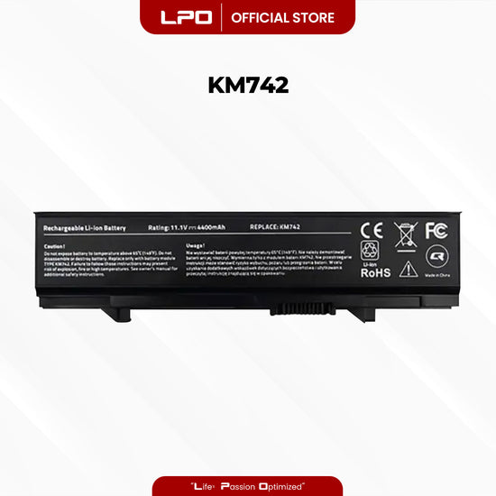 Laptop Battery KM742 Dell Latitude E5400 E5410 E5500 E5510 E5550 RM668 KM760 WU852 T749D KM752