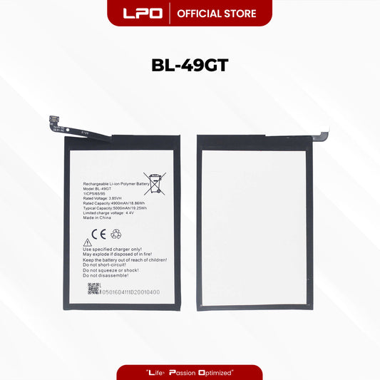 Cellphone Battery Tecno Camon 17P 2021 BL-49GT Compatible with Tecno Camon 19 Neo 2022 - LPO Laptop PC-Outlet