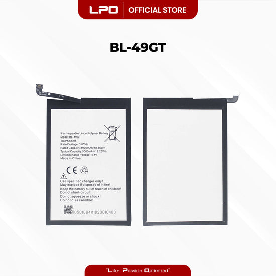 Cellphone Battery Tecno Camon 17P 2021 BL-49GT Compatible with Tecno Camon 19 Neo 2022 - LPO Laptop PC-Outlet