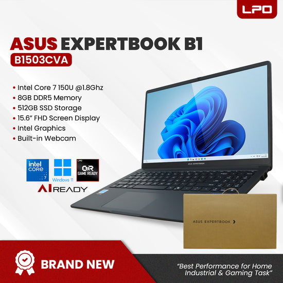 Brand New Asus ExpertBook B1 B1503CVA