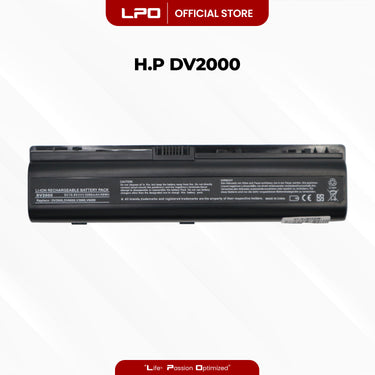 Laptop Battery DV2000 Compatible with HP 411462-121, HP HSTNN-DB31HSTNN-DB42 Series - LPO Laptop PC-Outlet