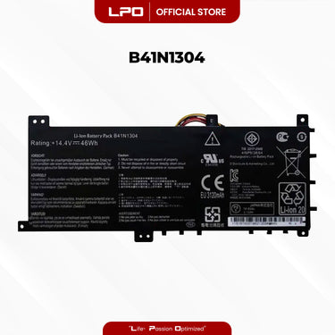 Laptop Battery B41N1304 Compatible with ASUS VivoBook S451LA S451LB B41BK4G V451LN V451LA-DS51T K451L Series