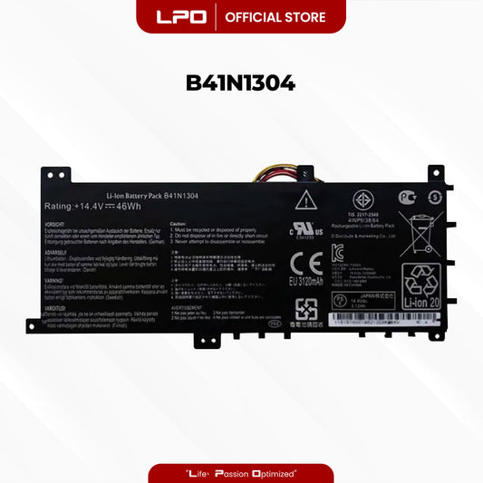 Laptop Battery B41N1304 Compatible with ASUS VivoBook S451LA S451LB B41BK4G V451LN V451LA-DS51T K451L Series