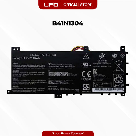 Laptop Battery B41N1304 Compatible with ASUS VivoBook S451LA S451LB B41BK4G V451LN V451LA-DS51T K451L Series