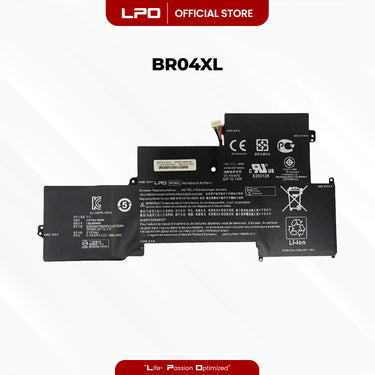 Laptop Battery BR04XL Compatible with HP EliteBook Folio 1020 Series, 1020 G1 Series, 1020 G2 Series