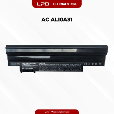 Laptop Battery AL10A31 Acer AC700 1090 1099 1529 Aspire One 522 Series D255 Series - LPO Laptop PC-Outlet