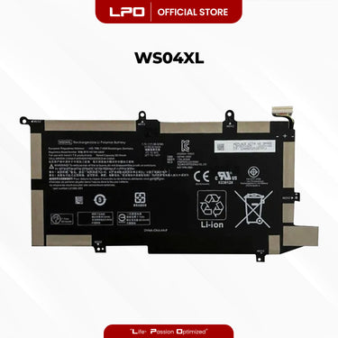 Laptop Battery WS04XL Compatible with HP Spectre x360 14 Convertible PC