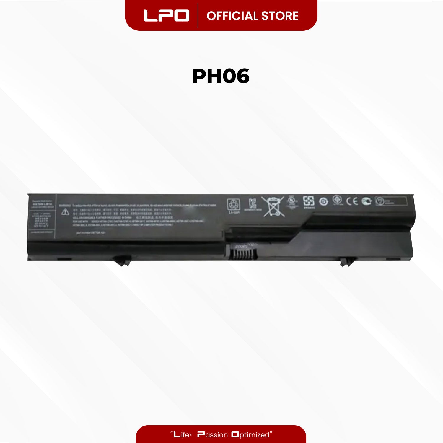 Laptop Battery PH06 Compatible with HP ProBook 4325s 4320s 4321s 420 425 4520s 4326s