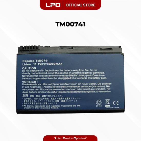 Laptop Battery TM00741 Compatible with Acer Extensa 5220 5420G 5620G