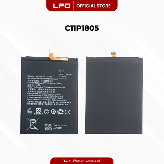Cellphone Battery Asus Zenfone Max (M2) ZB633KL 2018 C11P1805 Compatible with X01AD, X01BD - LPO Laptop PC-Outlet