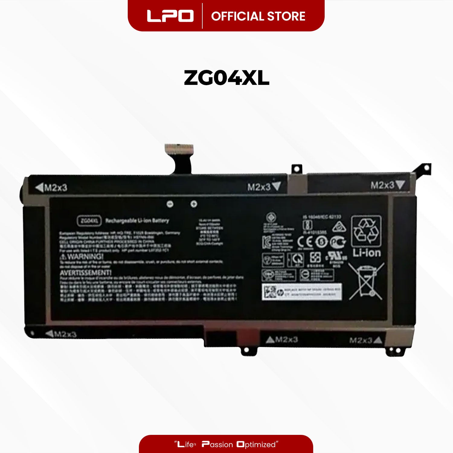 Laptop Battery ZG04XL Compatible with HP Zbook Studio x360 G5