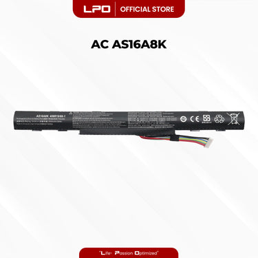 Laptop Battery AS16A8K Compatible with Acer Aspire E15 E5-575-59QB E5-575G-30ZJ E5-575G-3561 - LPO Laptop PC-Outlet