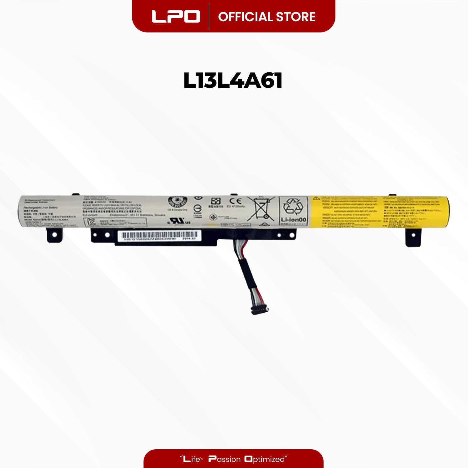Laptop Battery L13L4A61 Compatible with Lenovo FLEX 2 14 Series Lenovo FLEX 2 15 Series