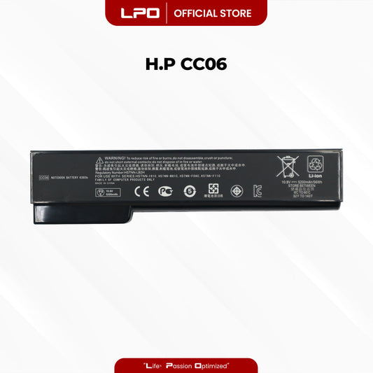 Laptop Battery CC06 Compatible with HP Probook Battery CC09 6360B 6460b 6470b 6465b - LPO Laptop PC-Outlet
