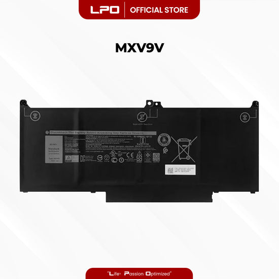 Laptop Battery MXV9V Dell Latitude 5300 / 5300 2-in-1 / 5310 / 5310 2-in-1 / 7300 / 7400 Series