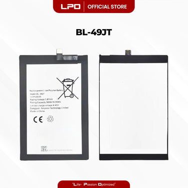 Cellphone Battery Tecno Spark 8 Pro 2022 BL-49JT Compatible with Tecno Camon 17 Pro, 18P, Camon 18 - LPO Laptop PC-Outlet