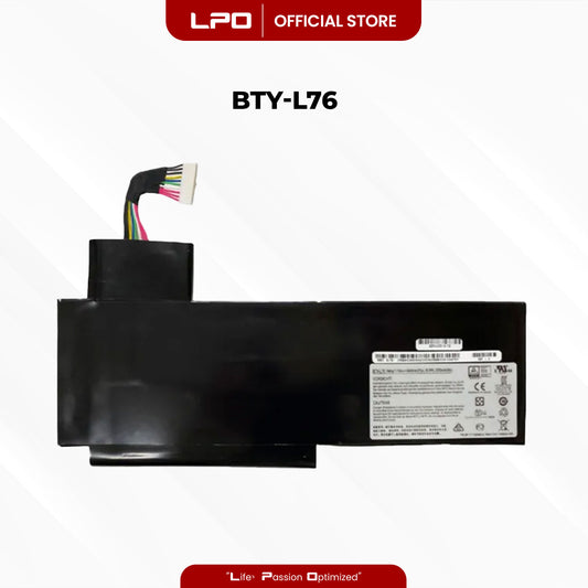 Laptop Battery BTY-L76 Compatible with MSI WS72 6QJ, WS72 6QJ-026US, WS72 6QJ-064IT