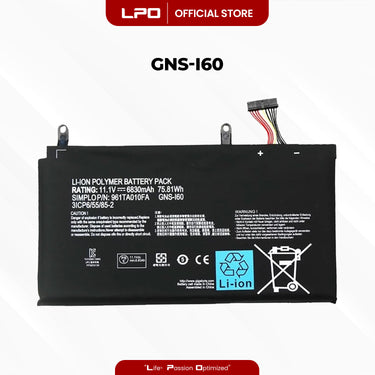 Laptop Battery GNS-I60 Compatible with Gigabyte P35G, P35G v2, P35K, P35W, P35W v2