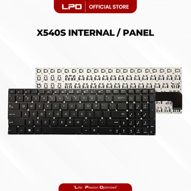 Laptop Keyboard ASUS X540 Internal / Panel Black US Compatible with Asus X540 X540L X540U