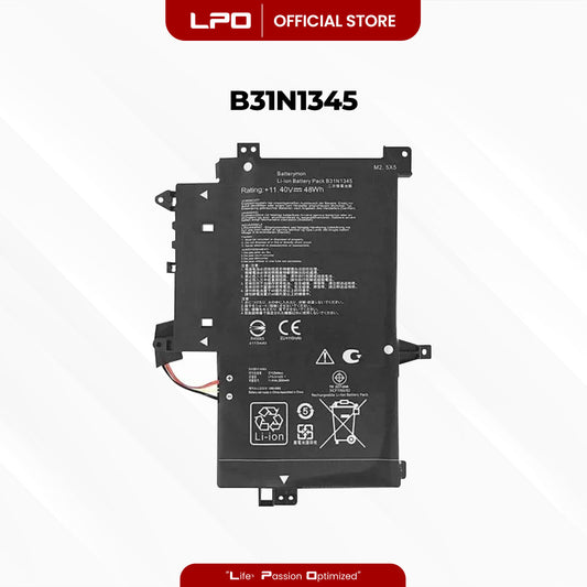 Laptop Battery B31N1345 Compatible with Asus Transformer Book Flip TP500L TP500LA TP500LB TP500LN Series