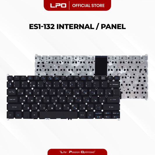 Laptop Keyboard ACER ES1-132 Internal Type / Panel Black US Compatible with Acer Aspire ES1-132 ES1-132-C37M C9N8