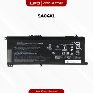 Laptop Battery SA04XL Compatible with HP Envy X360 15-DR 15-DR0010TX Series Notebook - LPO Laptop PC-Outlet