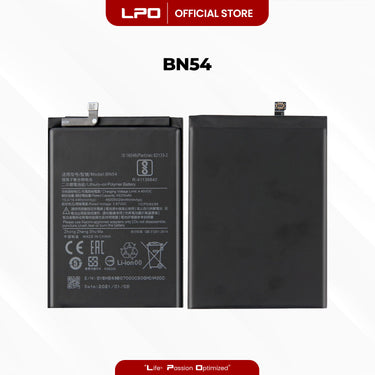 Cellphone Battery Xiaomi Redmi Note 9 2020 BN54 Compatible with M2003J15SC, M2003J15SG - LPO Laptop PC-Outlet