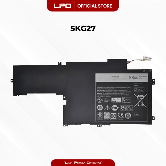 Laptop Battery 5KG27 Compatible with Dell Inspiron 14 (7437), N7437