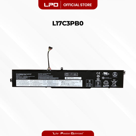Laptop Battery L17C3PB0 Compatible with Lenovo IdeaPad 330-15ICH Series L17C3PB0, L17M3PB1