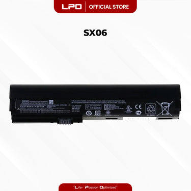 Laptop Battery SX06 Compatible with HP EliteBook 2560p Series EliteBook 2570p Series