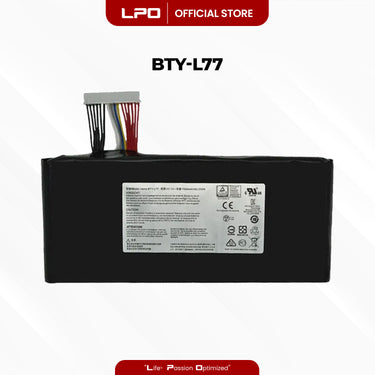 Laptop Battery BTY-L77 Compatible with MSI GT72 2PC 2PE 2QD 2QE, MSI GT72 6QD 6QE