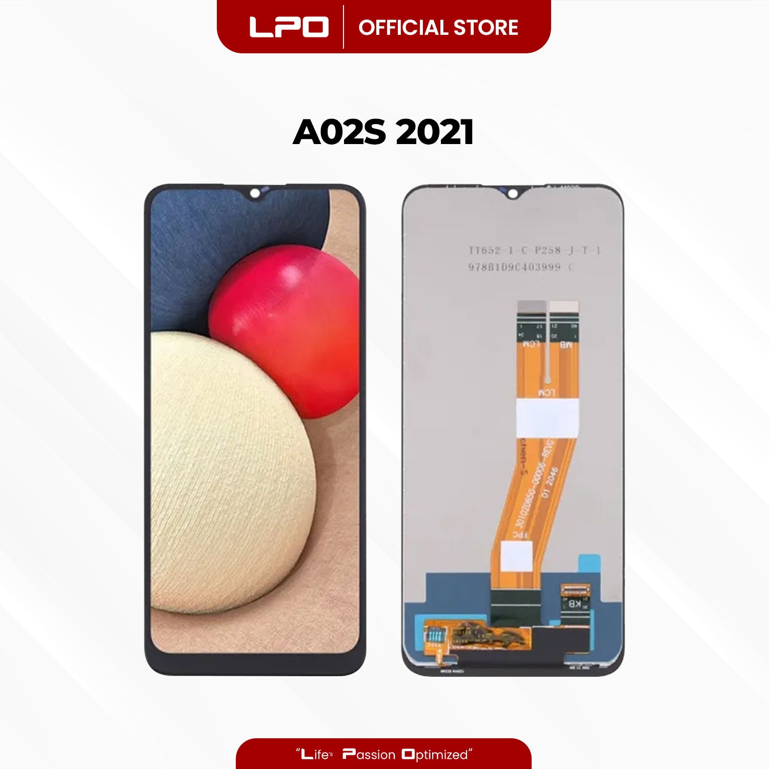Cellphone LCD Screen	6.5 Samsung Galaxy A02s 2021 Compatible with SM-A025F, SM-A025F/DS